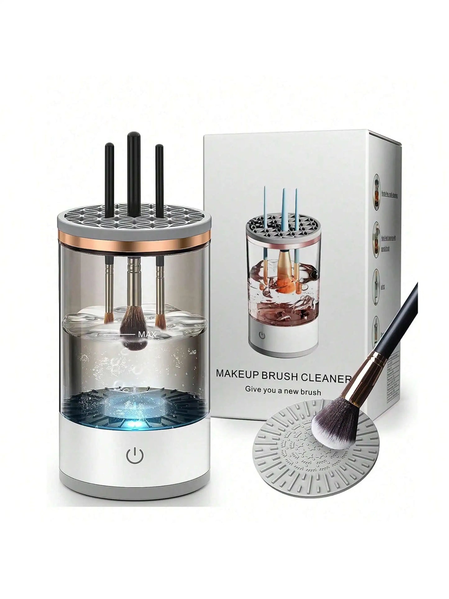 💖 Glam Brush™ – Automatic Makeup Brush Cleaner - CleanlyEu