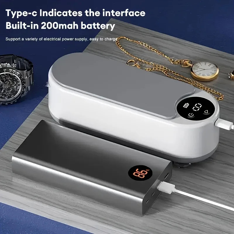 💎  Ultrasonic Jewelry Cleaner – GleamWave 360™ - CleanlyEu